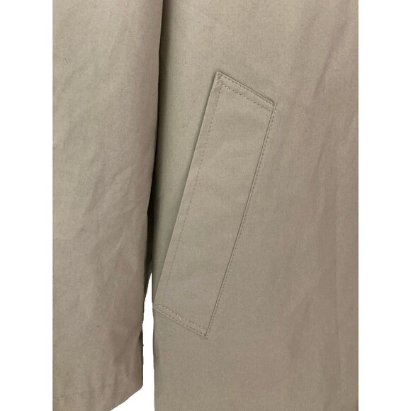 Men's VTG Ralph Lauren Overcoat Removable Tartan Plaid Liner Beige Sz 3XL NWT - Picture 5 of 13